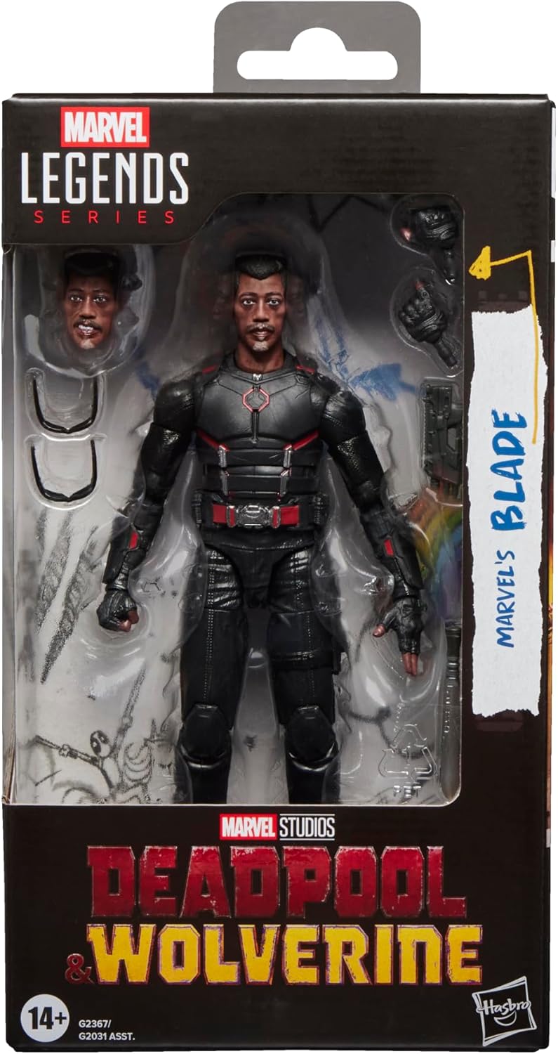 Marvel Legends Series Marvel's Blade, Marvel Studios' Deadp...