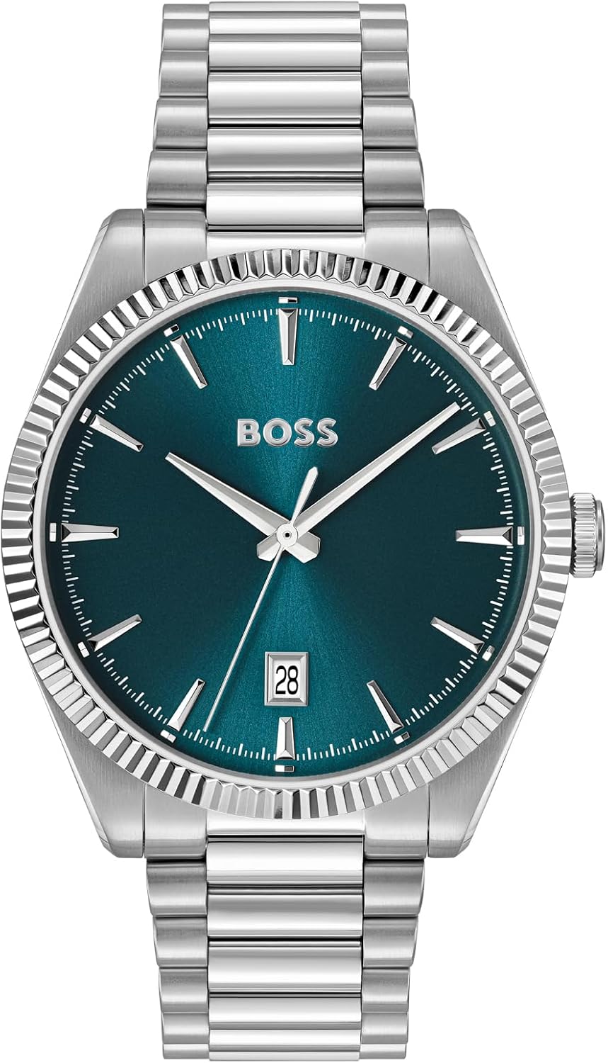 Reloj de vestir BOSS Cheswick Link para hombre, 39 mm