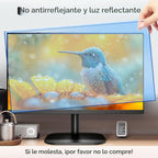 Filtro de luz azul de 31.5 a 32 pulgadas para monitor de computadora, pantalla de computadora de TV, panel bloqueador de luz azul (28.5 x 17.1 pulgadas), protección ocular antiarañazos, HD, no antirreflejos