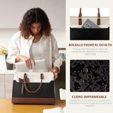 LOVEVOOK Bolsa Tote para Laptop para Mujeres, Bolsa de Trabajo de C...