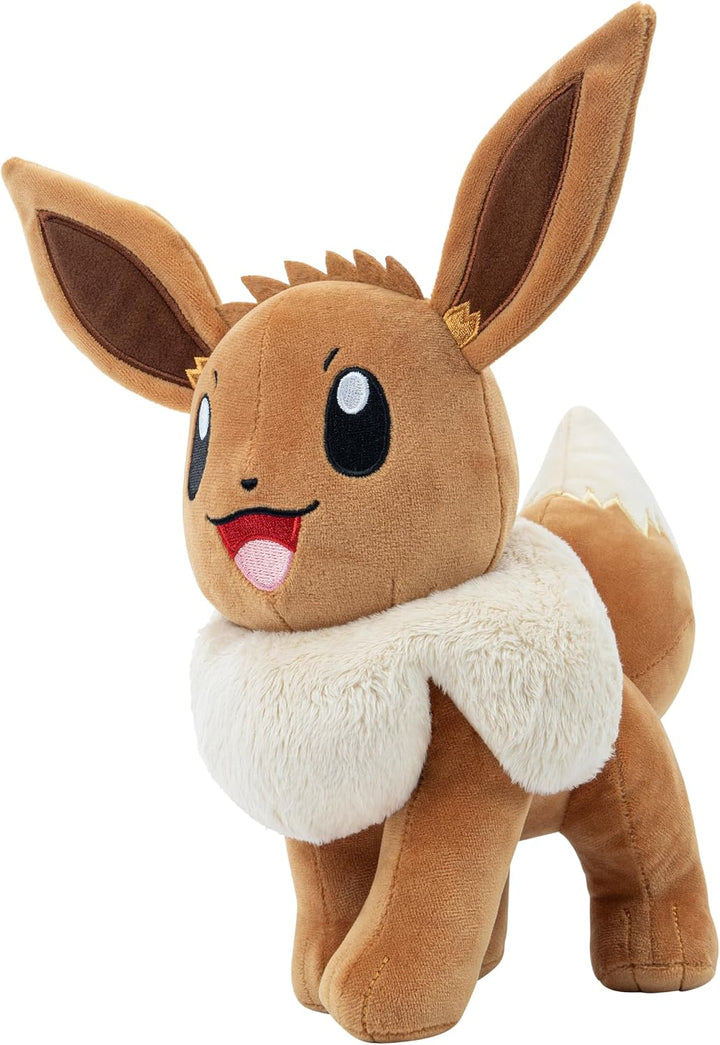 Pokemon - Peluche grande de Eevee de 12 pulgadas, con licencia ofic...