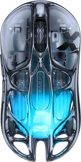 Ratón inalámbrico para juegos GravaStar X AIR, diseño de esqueleto...