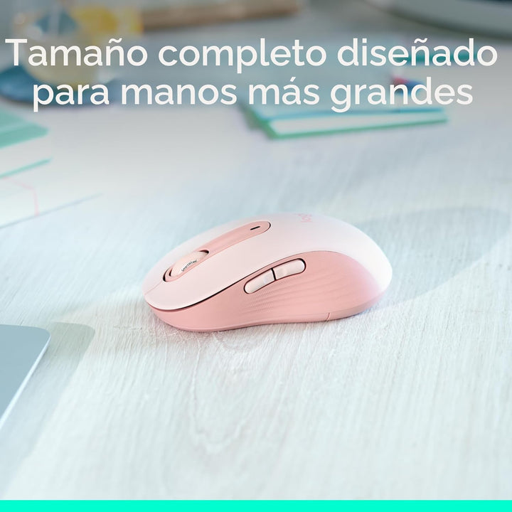 Logitech Ratón inalámbrico Signature M650 L de tamaño completo - Ma...