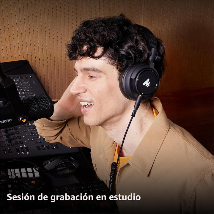 MAONO MH601 Auriculares profesionales para monitor de estudio, auri...