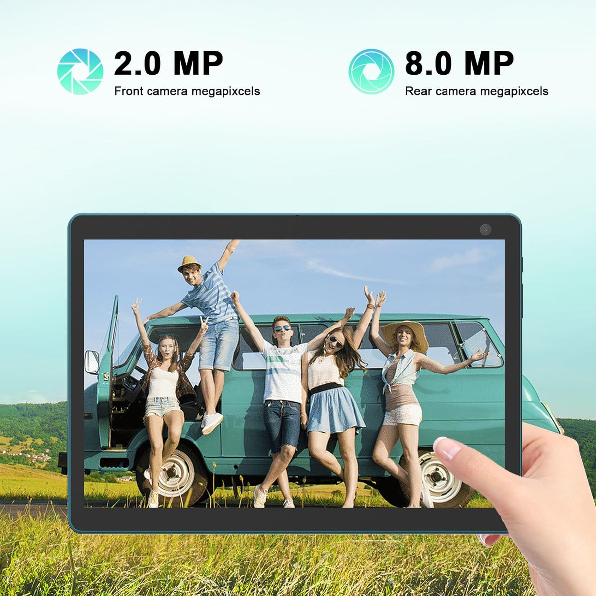 Tableta Android, 10 pulgadas 6GB RAM+32GB ROM+1TB Expandir Tableta,...