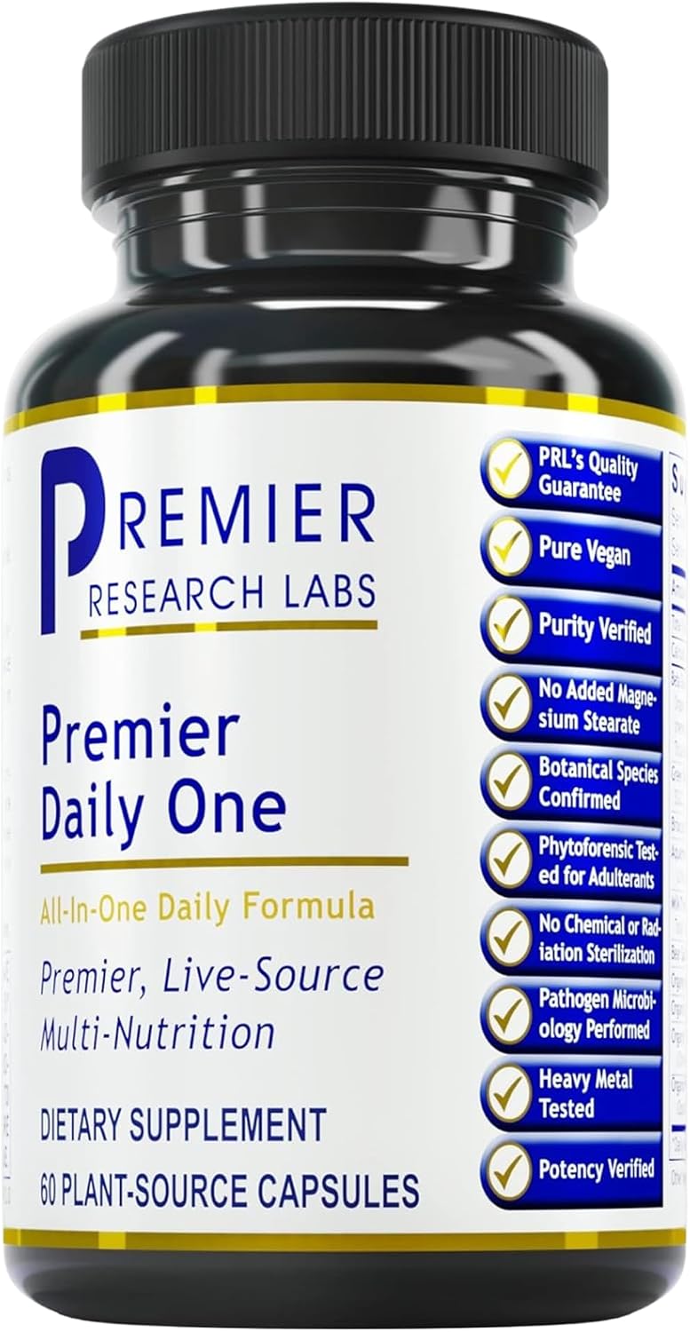 Premier Daily One, 60 cápsulas, producto vegano, fórmula diaria tod...