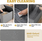 Caja de arena para gatos, caja de arena oculta impermeable y a prueba de