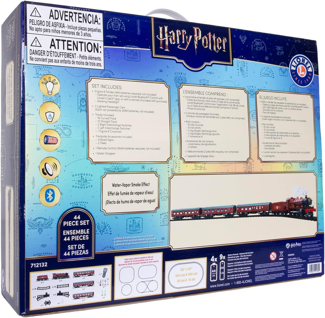 Conjunto de tren de juguete Lionel Hogwarts Express con