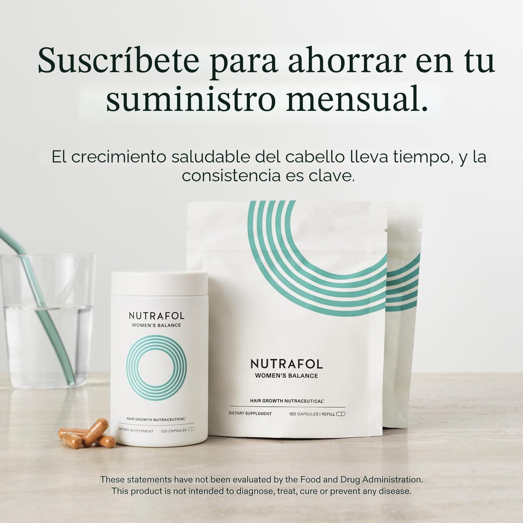 Nutrafol Suplementos para el Crecimiento del Cabello Women's Ba...