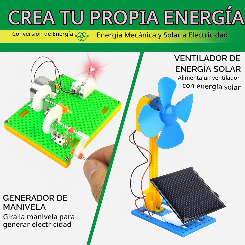 Circuit Sorcery - Kit eléctrico de ciencia STEM para niños, 12 misiones de potencia, laboratorio de experimentos de electricidad y electrónica, kit de juguetes de exploración de energía para niños y niñas, regalo educativo a partir de 6 años