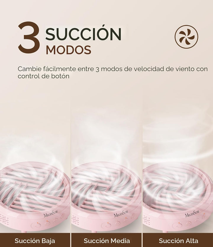 MelodySusie Hpro - Colector de polvo compacto para uñas, ventilador...