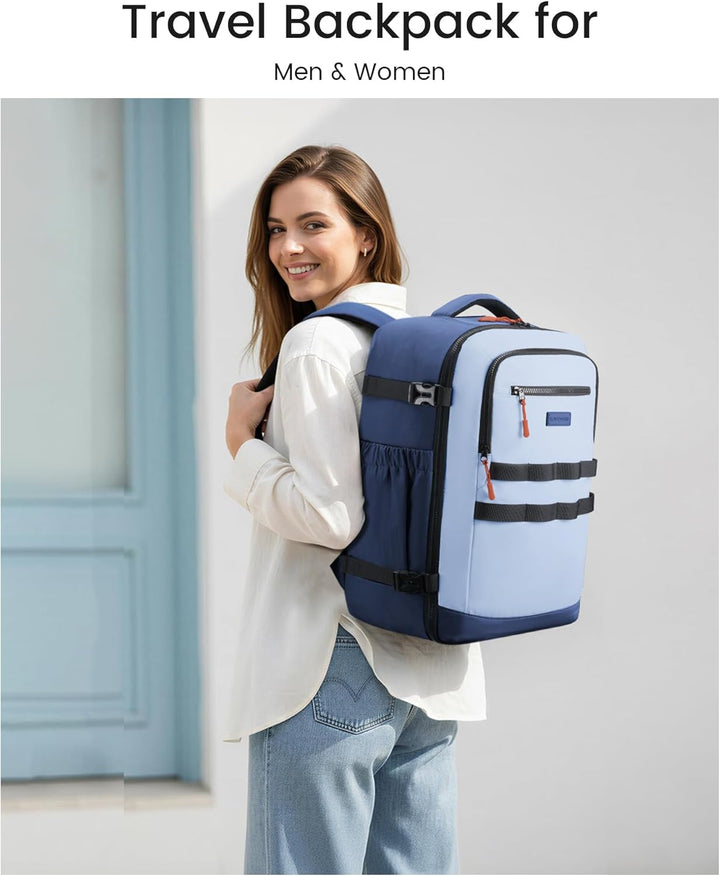 LOVEVOOK Mochila de viaje para computadora portátil para mujer, apr...