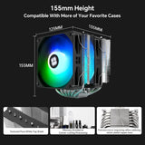 Thermalright Peerless Assassin 120 SE ARGB V2 Enfriador de CPU, ven...