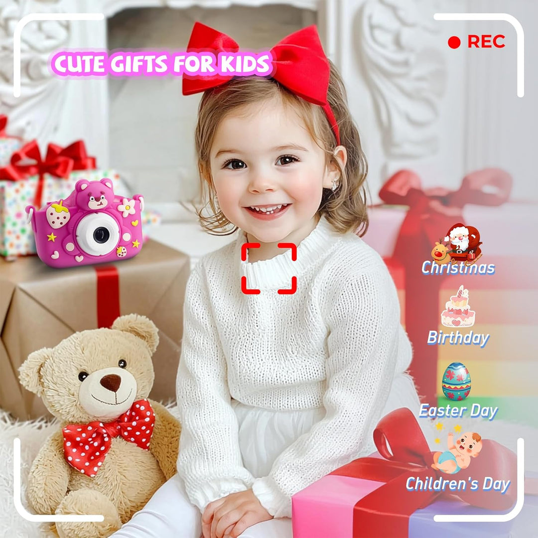 Cámara para niños, cámara digital para niños pequeños, cámara de ju...