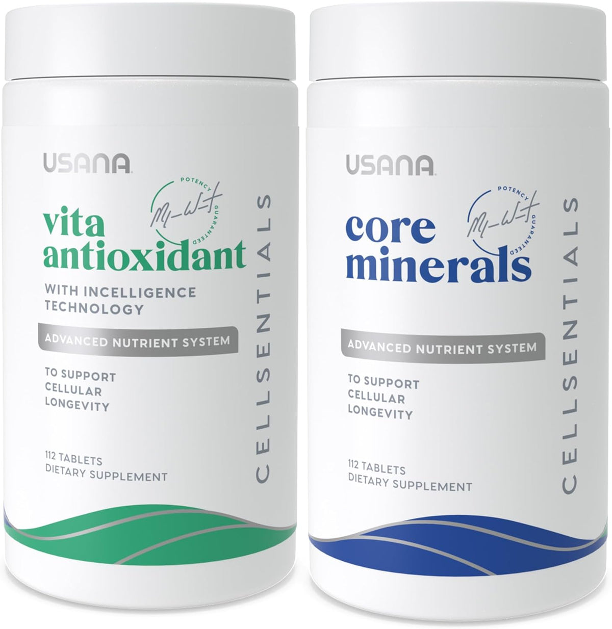USANA - CellSentials Core Minerals con InCelligence - 112 Tabletas