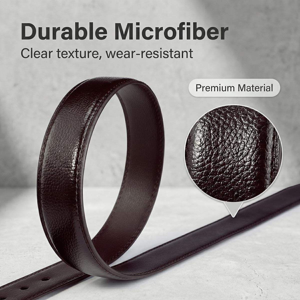 VRLEGEND Cinturones para hombre, grandes y altos, de 36 a 70 pulgad...