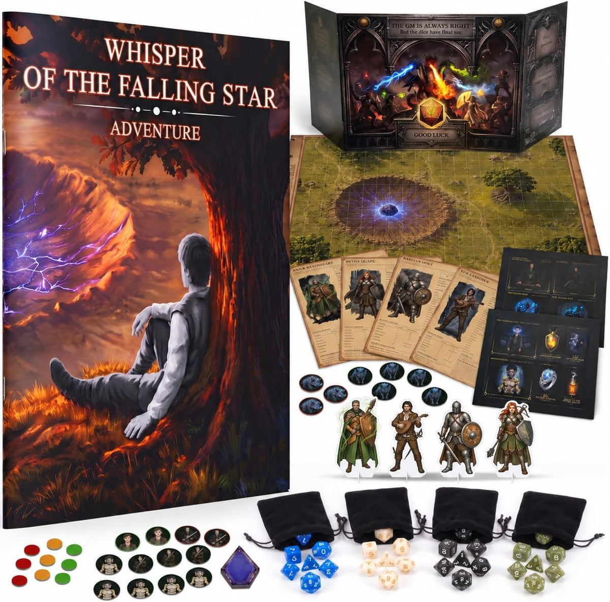 Juego de iniciación compatible con Dungeons and Dragons, juego de mesa RPG