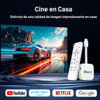 Último Smart TV Stick Android 14.0 2026 4K @60fps Ultra HD TV Stick Android Box 2GB RAM 16GB ROM RK3518 procesador Dual WiFi 6 2.4G/5G BT5 HDR10+ USB2.0 HDMI 2.0 con control remoto por voz Bluetooth