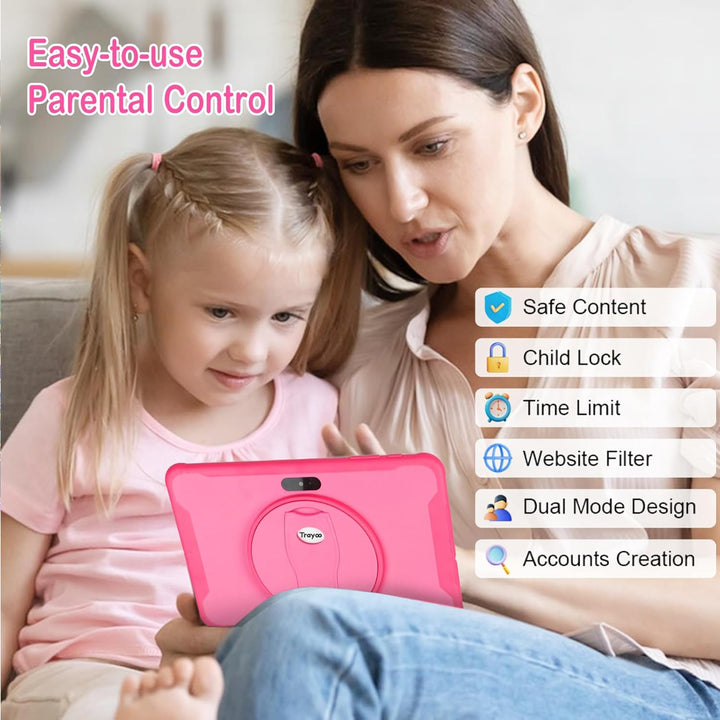 Tableta para niños, tableta de 10.1 pulgadas para niños con funda i...