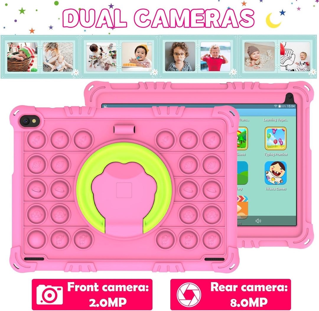 Tablet Android 15 para niños, tabletas de 10 pulgadas para niños, 8...
