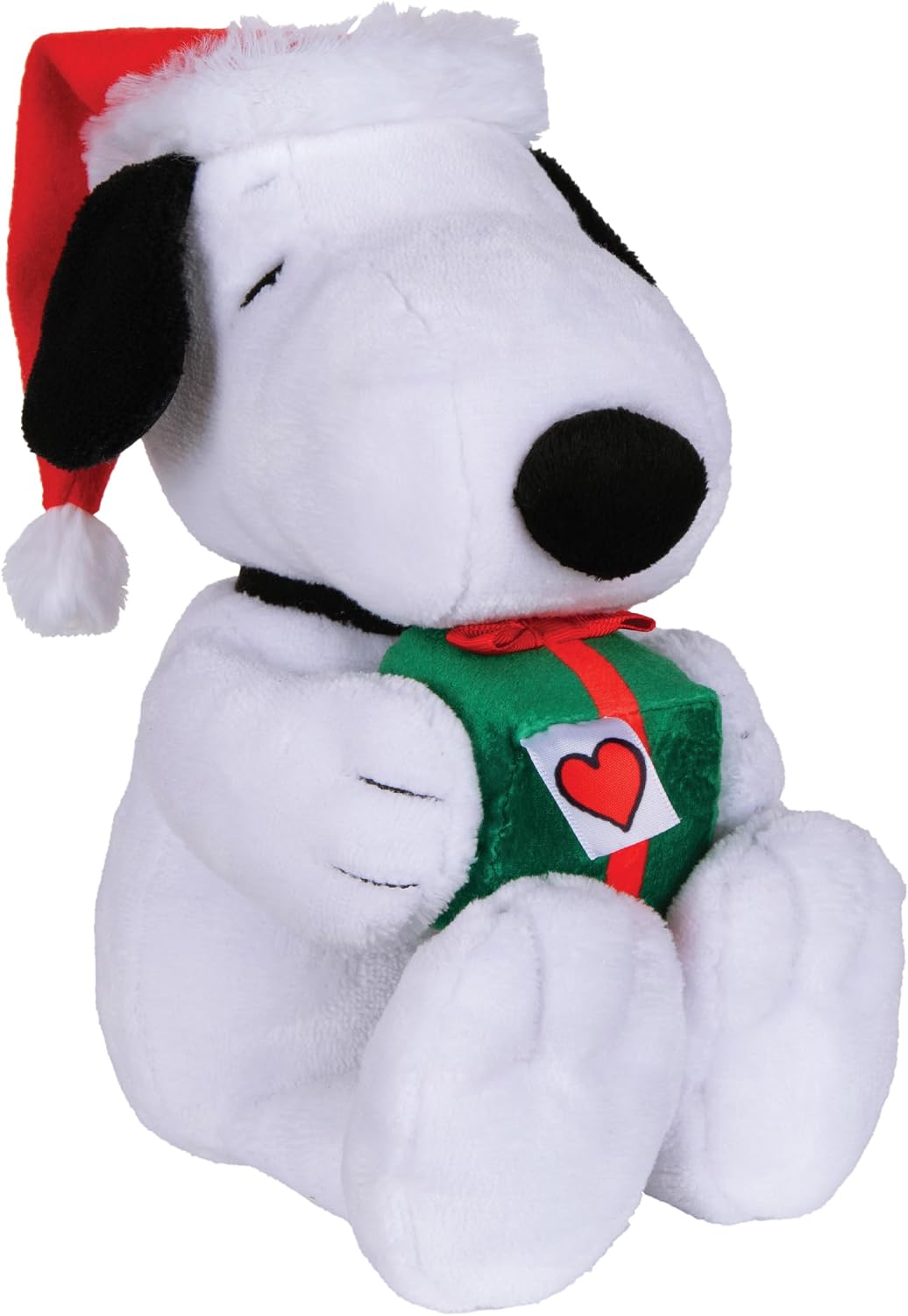 Kids Preferred Peanuts Snoopy de Peluche Musical con Movimiento, Reproduce Jingle Bells, Detalles Bordados, Peluche Suave para Bebés y Niños Pequeños, Niños y Niñas
