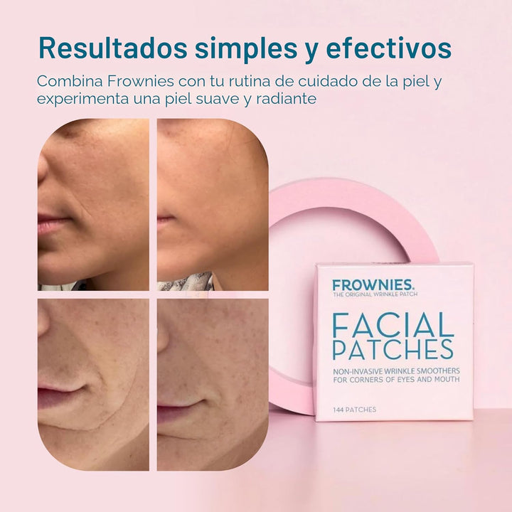 Frownies Parches faciales para arrugas en la esquina de los ojos y...