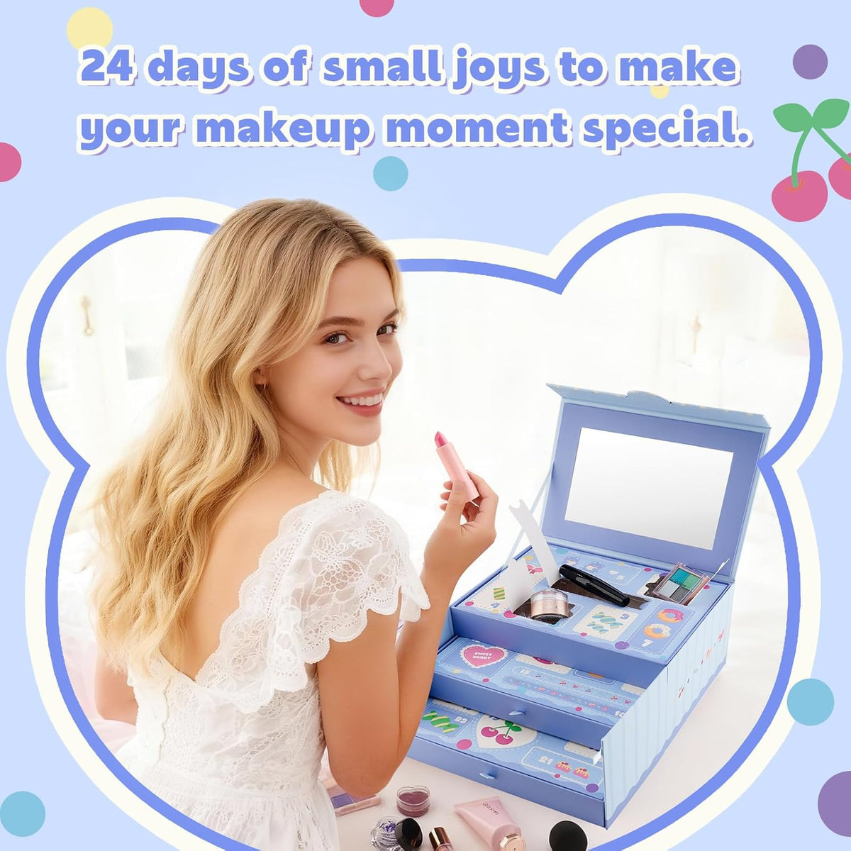 Glam Code Calendario de Adviento de maquillaje de 24 días 2025, jue...