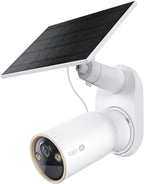 Tapo MagCam 4K Solar, cámara inalámbrica para exteriores con batería 4K Ultra HD, Blanco, SolarCam