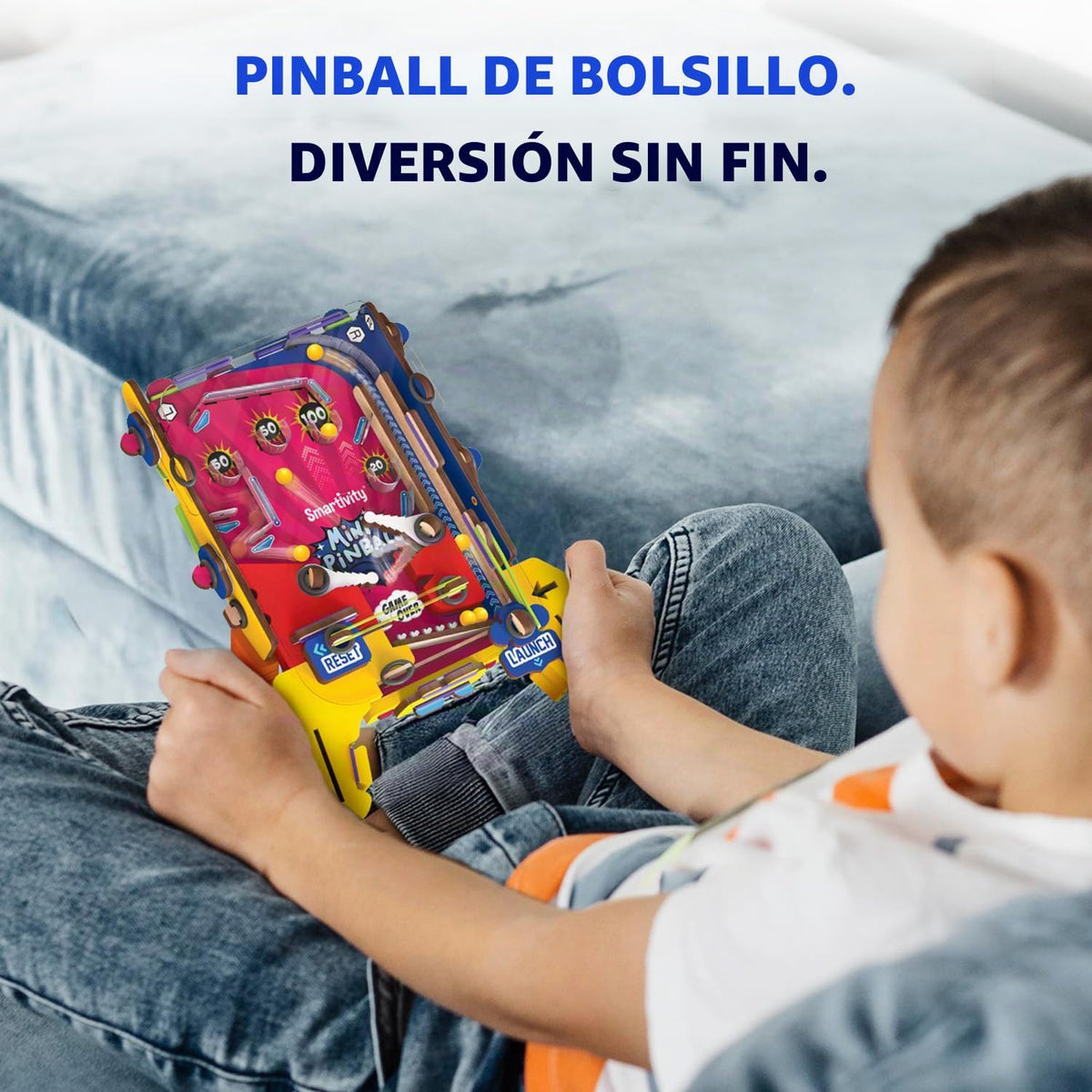 Smartivity Mini Pinball Machine DIY STEM Toy para Kids 6-12 Years