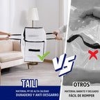 TAILI 4 Pack Clear Extra Large Moving Bags,Storage Bag con Visible Window