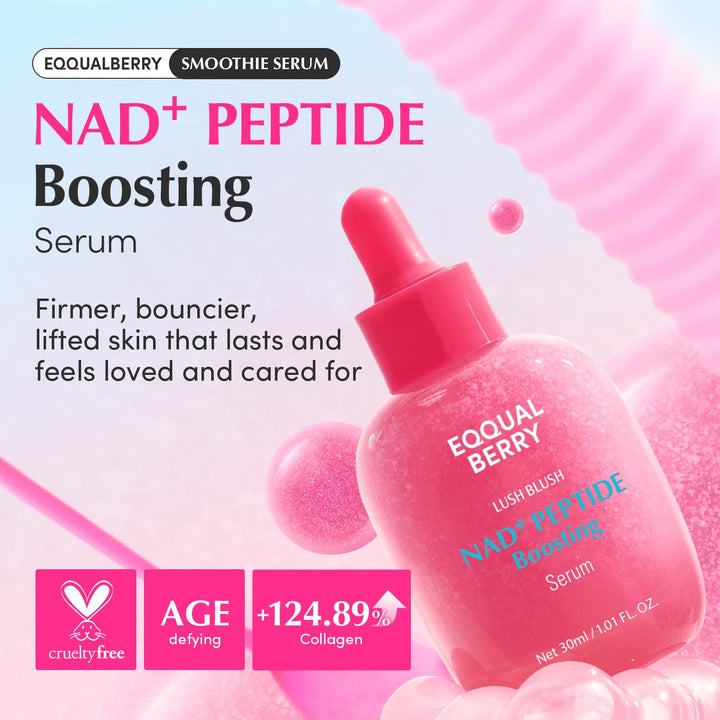 EQQUALBERRY NAD+ - Suero potenciador de péptidos doble | Suero de 1...
