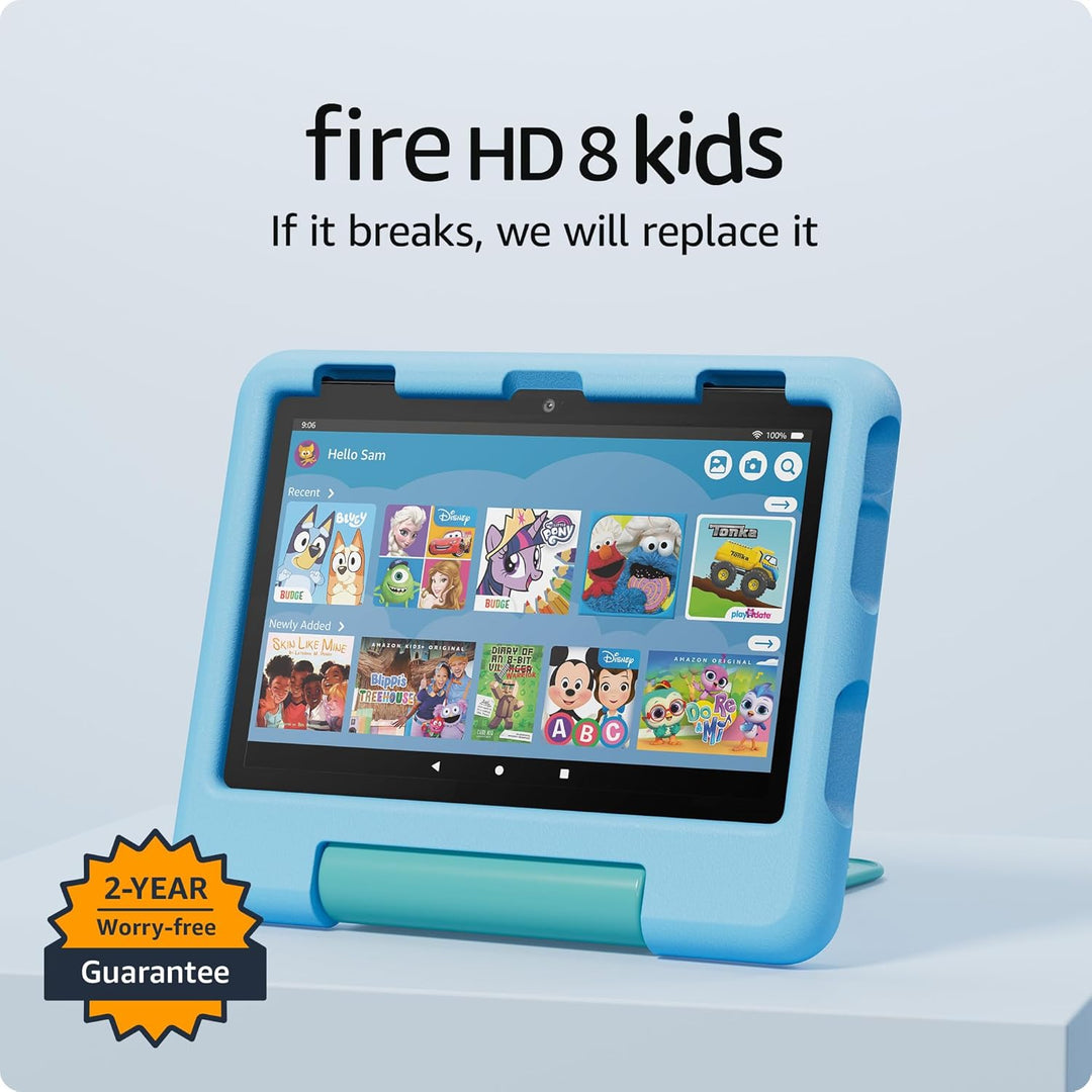 tablet infantil Amazon Fire HD 8, de 3 a 7 años | 4 GB de memoria ,...