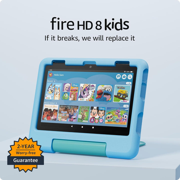 tablet infantil Amazon Fire HD 8, de 3 a 7 años | 4 GB de memoria ,...