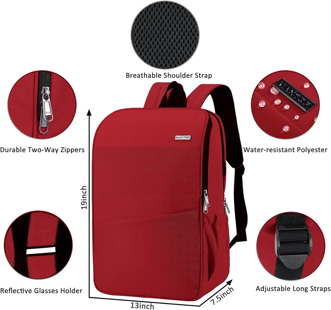 MAXTOP Mochila de viaje para computadora portátil, mochilas de nego...