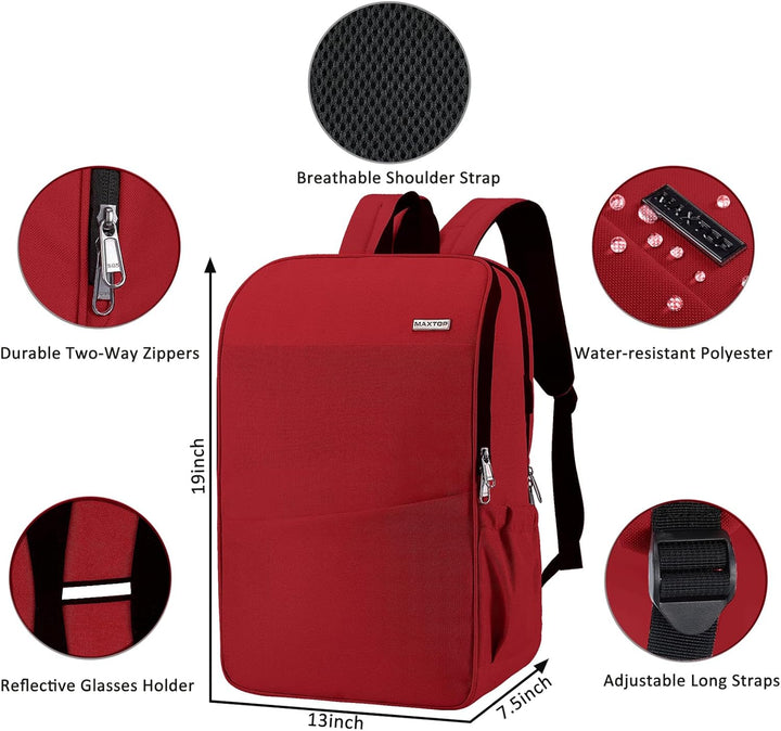 MAXTOP Mochila de viaje para computadora portátil, mochilas de nego...