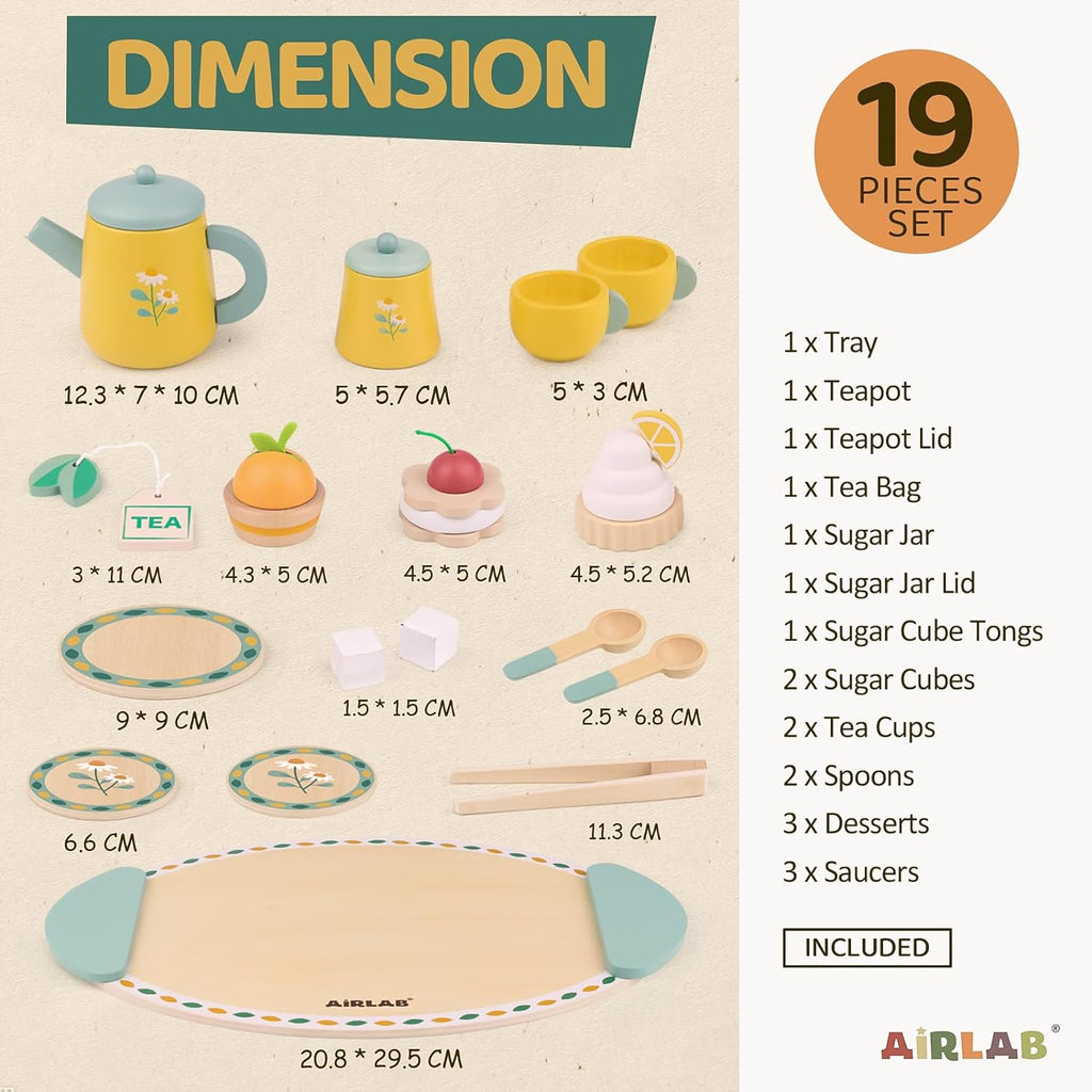 Tea Sets para 3-5 Girl Birthday Gift 3 Year Old Princess Party