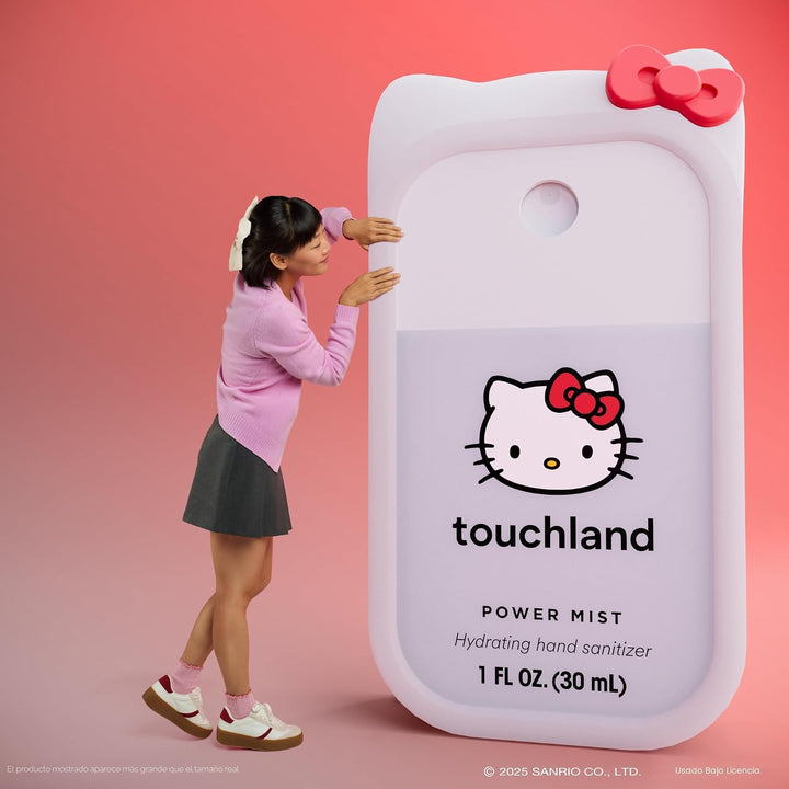 Touchland x Hello Kitty Spray desinfectante de manos + juego de est...