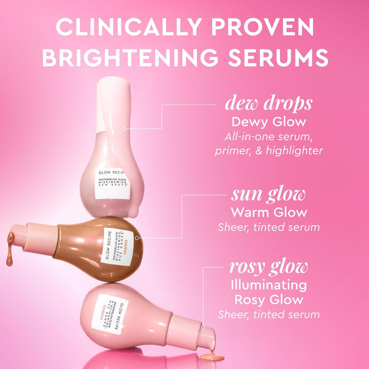 Glow Recipe Gotas de rocío de niacinamida de sandía, suero facial h...