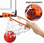 Juego de aros de baloncesto para interiores para niños, aros de