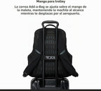 TUMI Axis Mochila grande de 25 litros, se adapta a portátiles de hasta 15