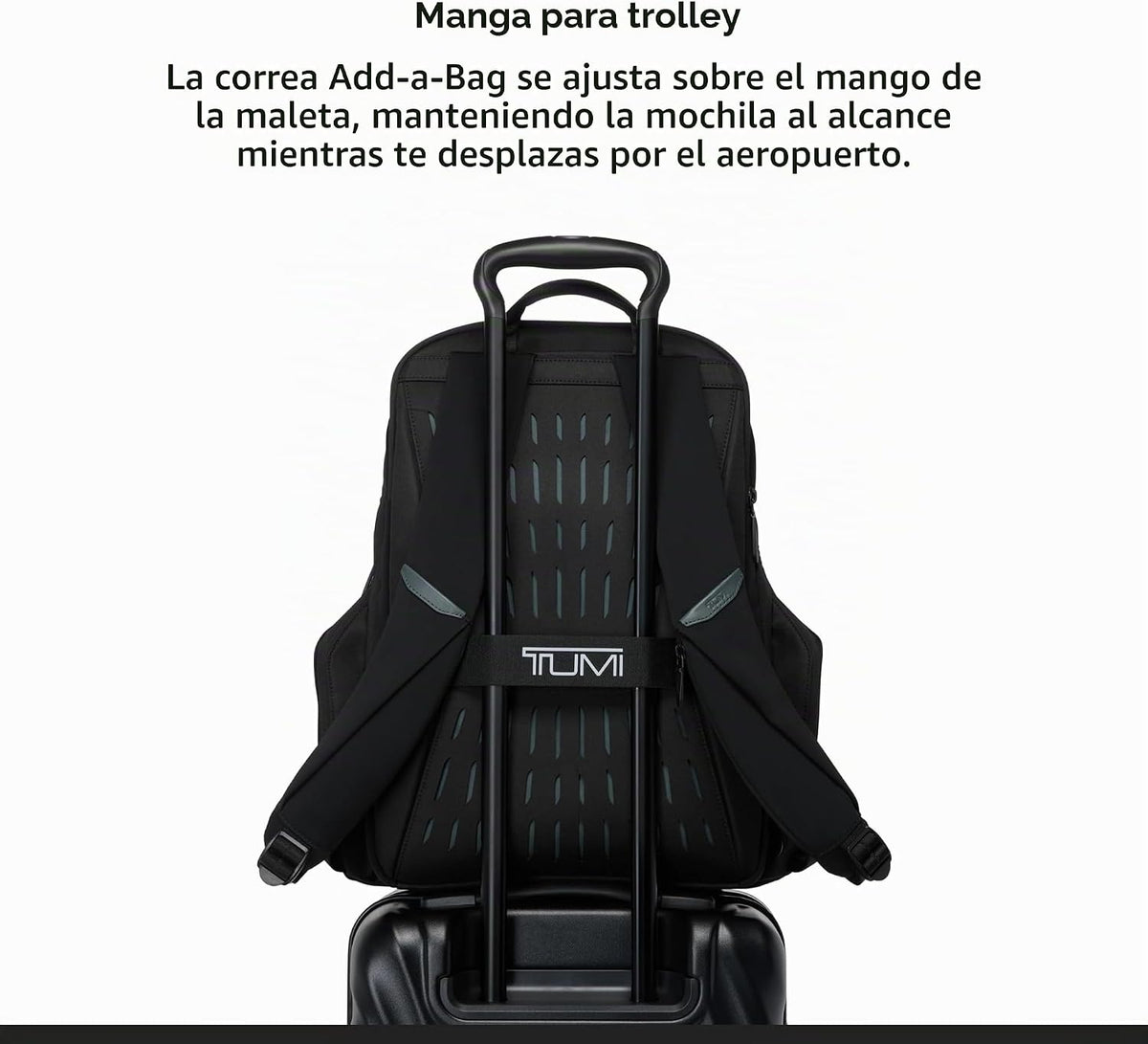 TUMI Axis Mochila grande de 25 litros, se adapta a portátiles de hasta 15