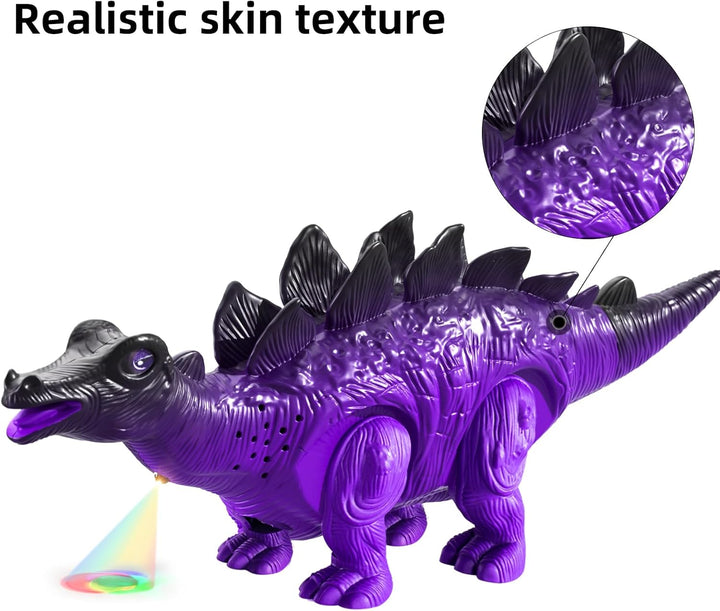 TEMI Paquete de 3 juguetes eléctricos de dinosaurio