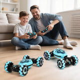 Regalos para niños con control remoto autos de acrobacias