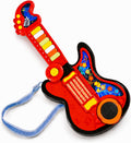 Juguete de guitarra para niños de 2 a 5 años, guitarra y piano para niños