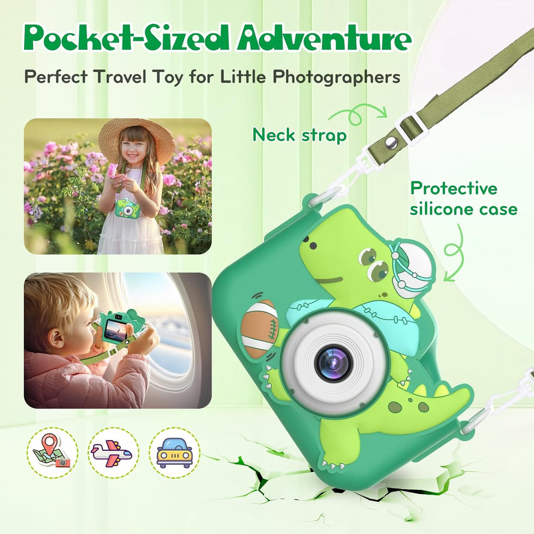 Juguetes de cámara para niños, cámara digital para niños de 3 a 8 a...