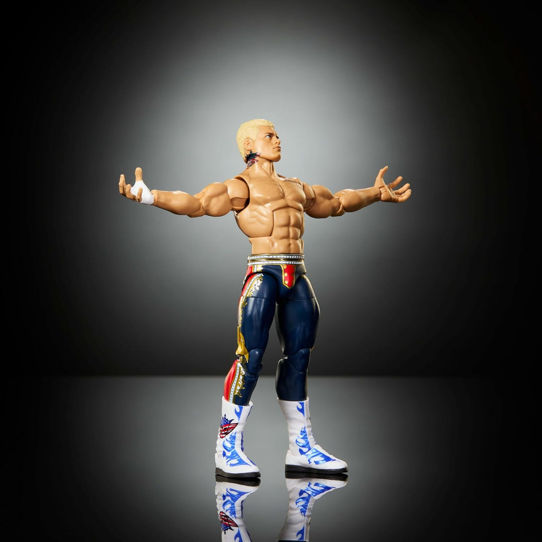 Mattel WWE Elite - Figura de acción y accesorios, serie #125, Cody...