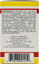 Vital Fuerte, Vitaminas y Minerales, Antioxidante, Suplemento alime...