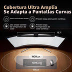 Lámpara LYMAX Barra de luz para monitor PRO+ con sensor, apta para monitores curvos