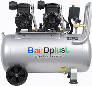 BairDplusL Compresor de aire ultra silencioso de 14.5 galones, 110...