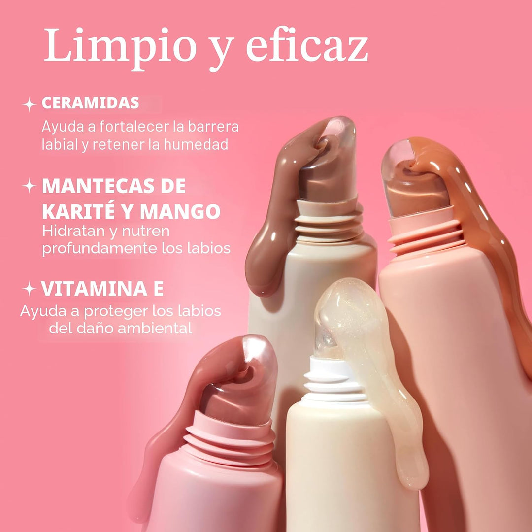Kopari Lip Love Bálsamo Hidratante en Fresa Rosa SPF 30-100% Minera...